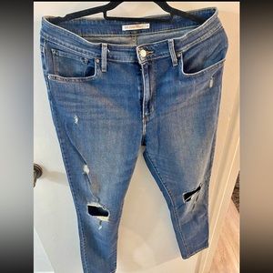 High rise skinny Levi’s